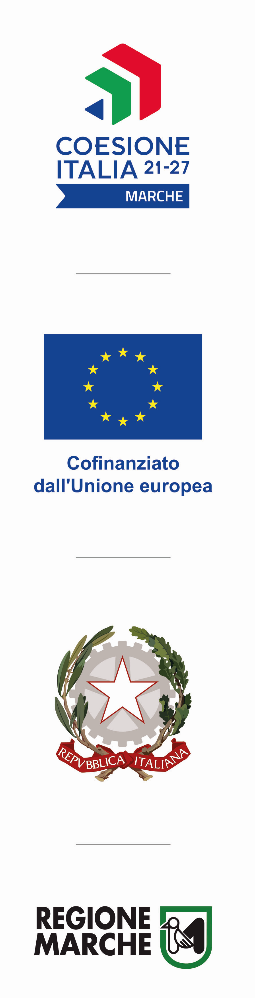 Regione Marche – PR FESR 2021-2027 – Cofinanziato dall'Unione europea