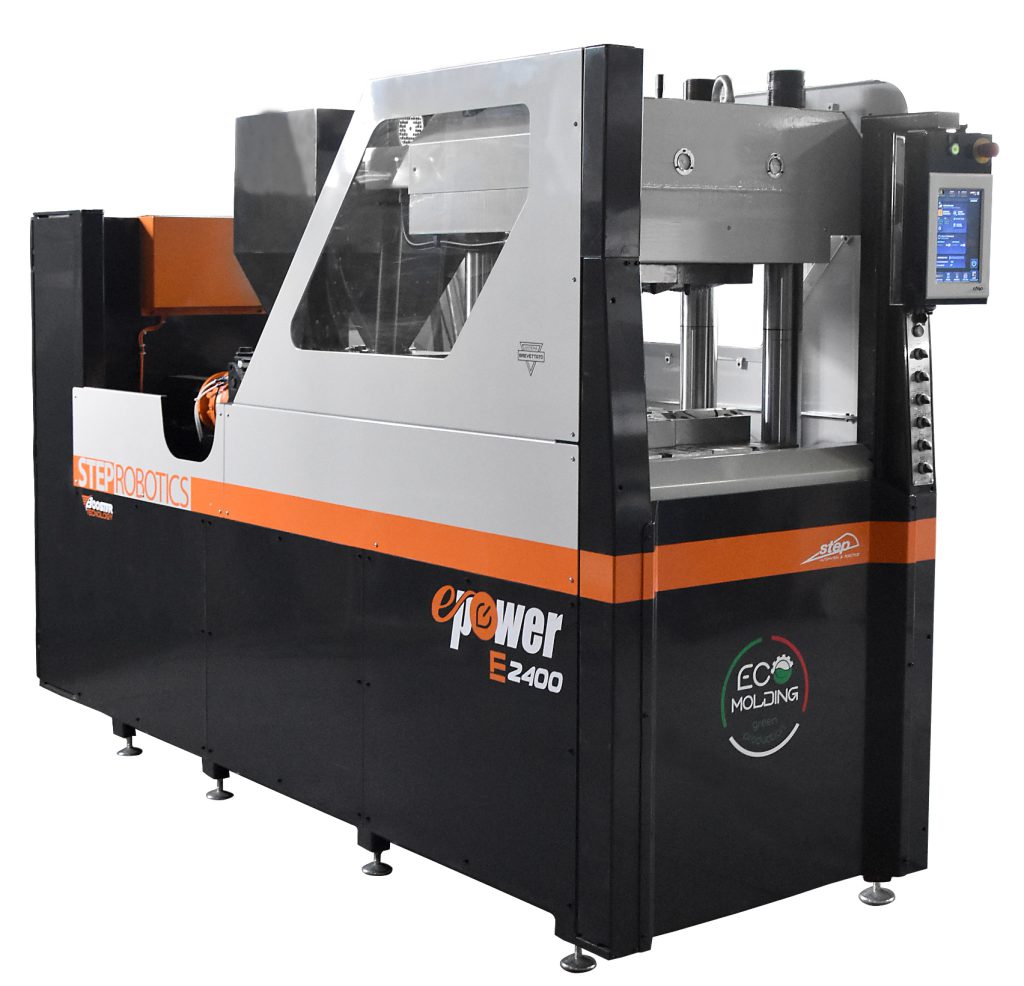 Pressa elettrica E-POWER 2400 per suole in EVA con tecnologia BOOSTER