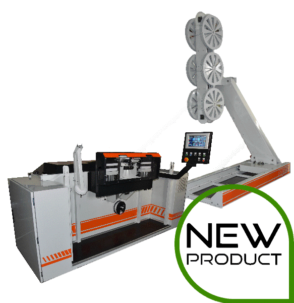WIREGUM-01 automatic plant for producing rubber-coated diamond wire