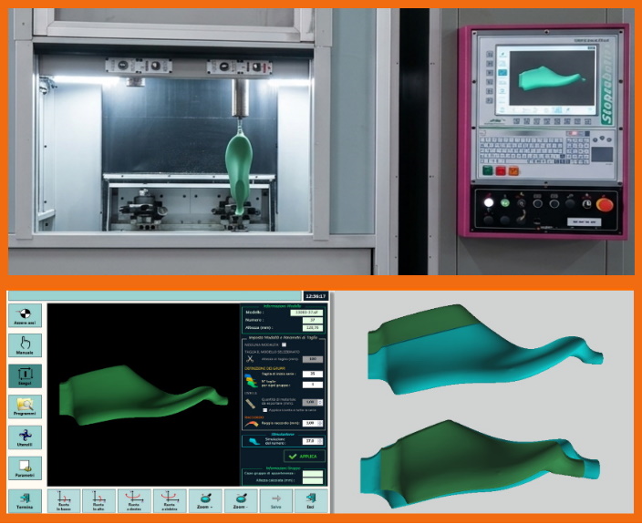 Tornitrice per forme per calzatura con nuovo controllo StepLastMill